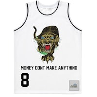 money don't make anything basketball jersey